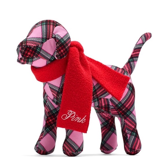 Victoria's Secret Accessories - 2025 Victoria’s Secret PINK Holiday Mini Dog – Limited Edition Collectible New